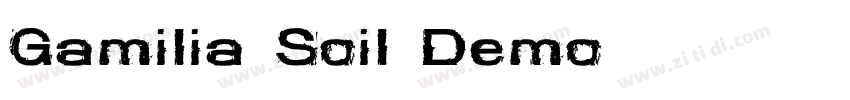 Gamilia Soil Demo字体转换